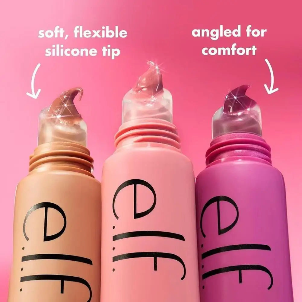 ELF Colorful Lip Gloss Multicolor Lip Gloss Oil Hydrating Tinted Lip Balm Plump Moisturizing Lip Glaze Essence Gel Oil Makeup