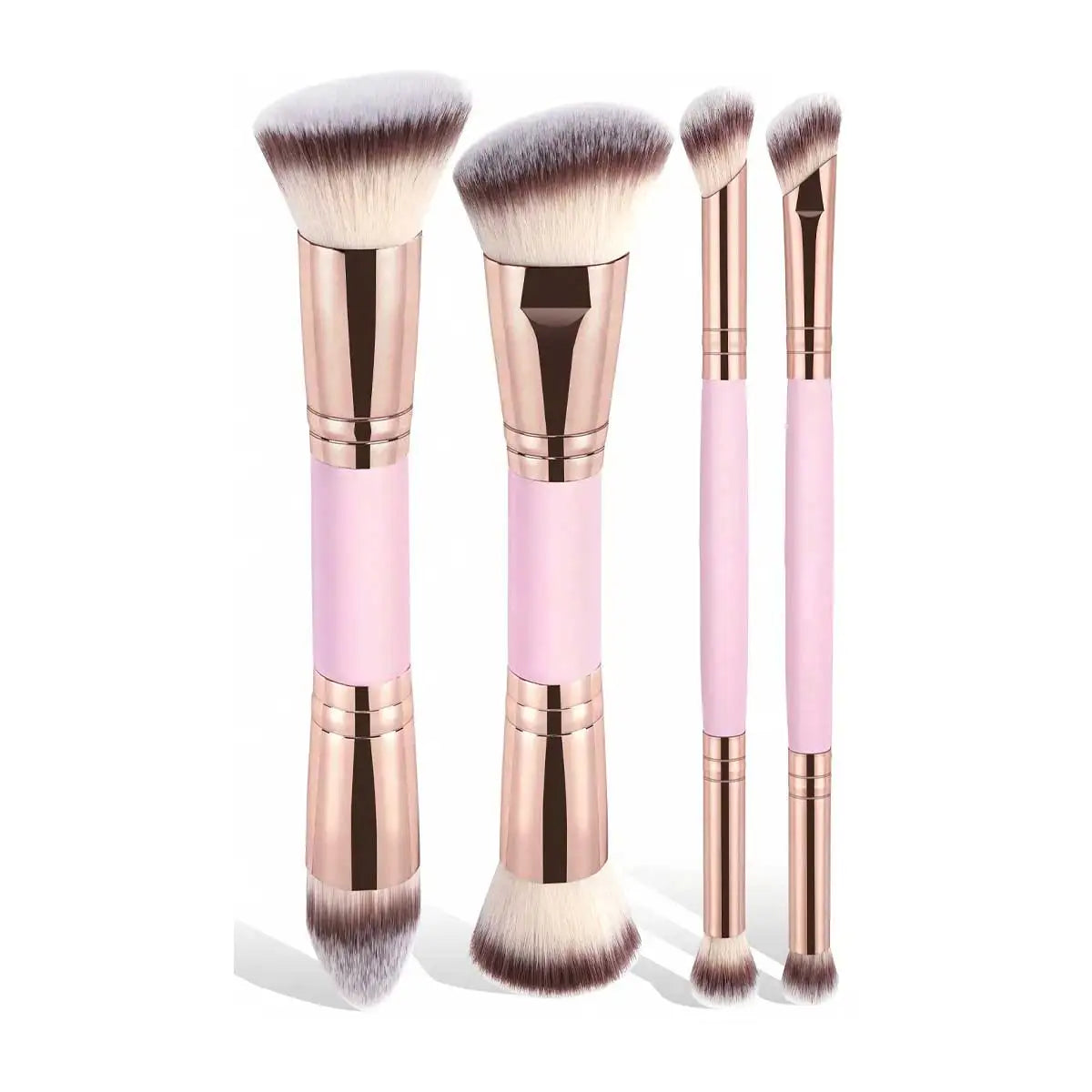4pcs Basic Makeup Brushes Set With Box Powder Blush Eyeshadow